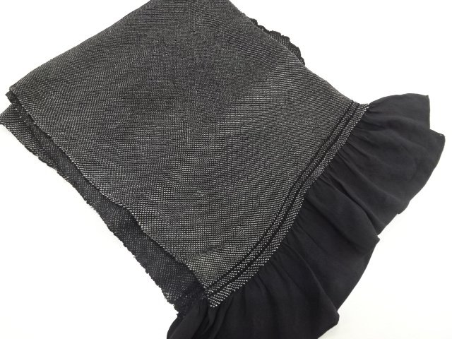 JAPANESE KIMONO FOR MEN / HEKO OBI / ALL SHIBORI 