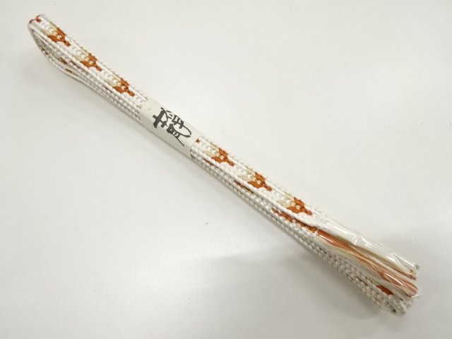 未使用品　正絹　手組帯締め
