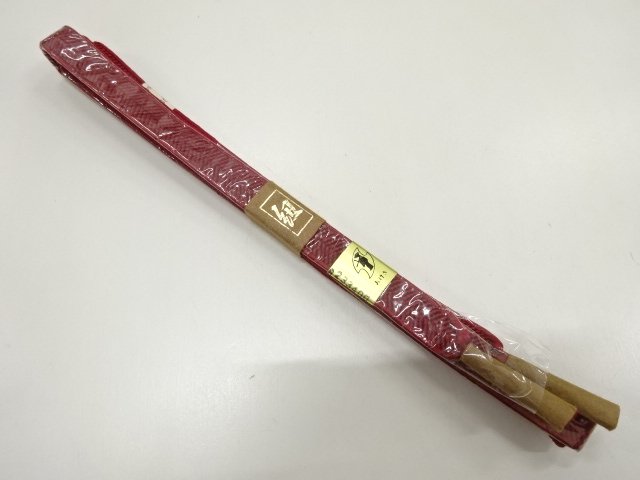 未使用品　正絹　手組帯締め