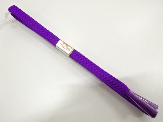 未使用品　正絹　手組帯締め