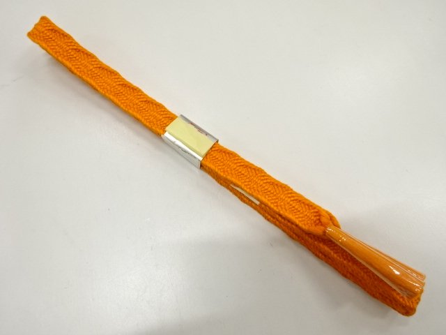 未使用品　正絹　手組帯締め