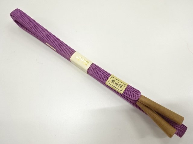 未使用品　正絹　手組帯締め