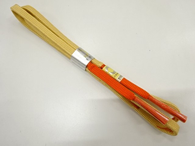 未使用品　正絹　手組帯締め