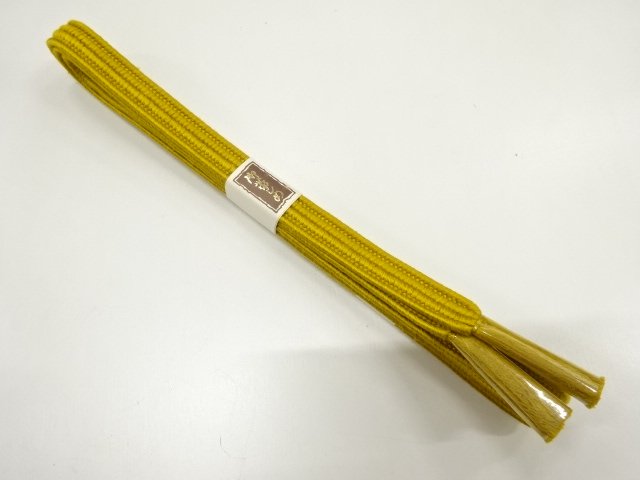 未使用品　正絹　手組帯締め