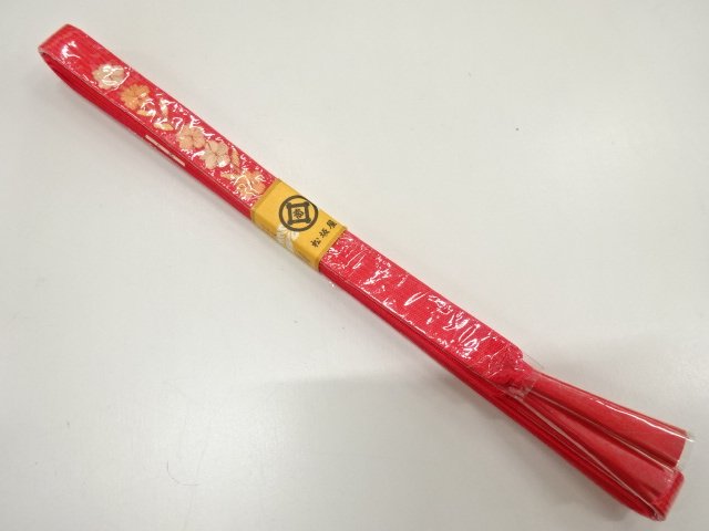 未使用品　正絹　手組帯締め