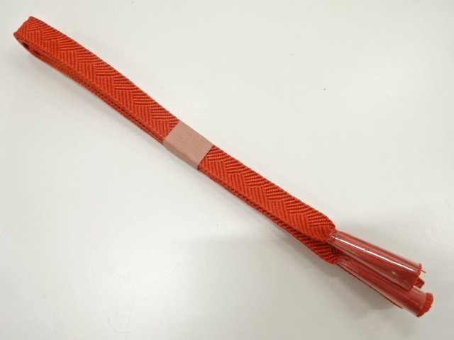 未使用品　正絹　手組帯締め
