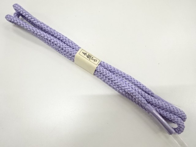 未使用品　正絹　手組帯締め