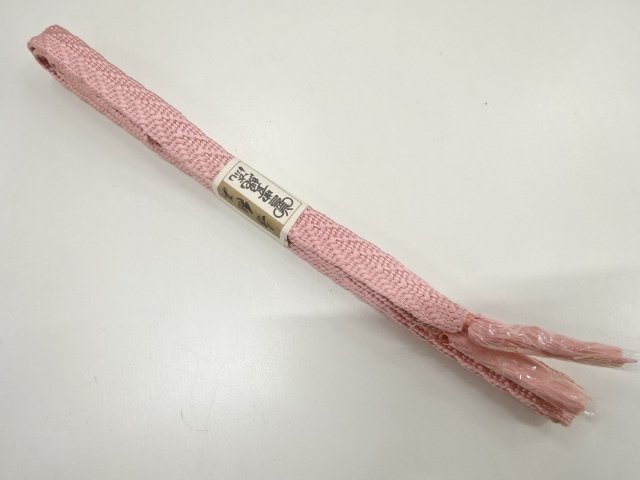 未使用品　正絹　手組帯締め