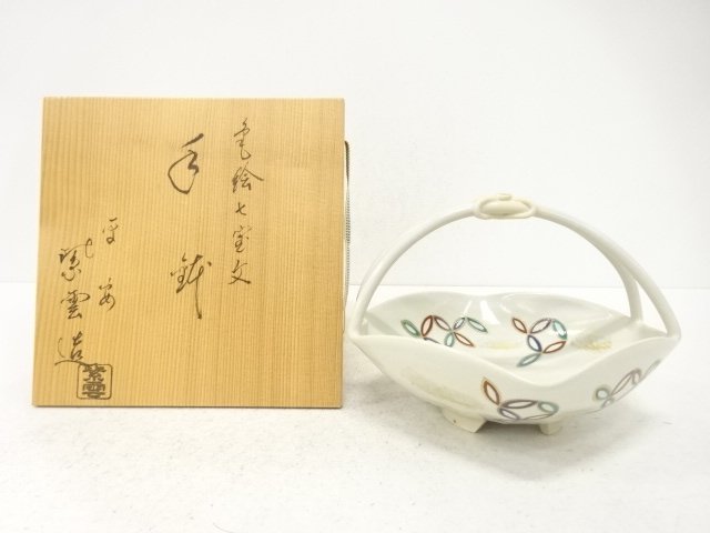 JAPANESE COLLECTIBLE / KYOTO-YAKI / CRAFTED BY HASHIMOTO SHION / COLOR