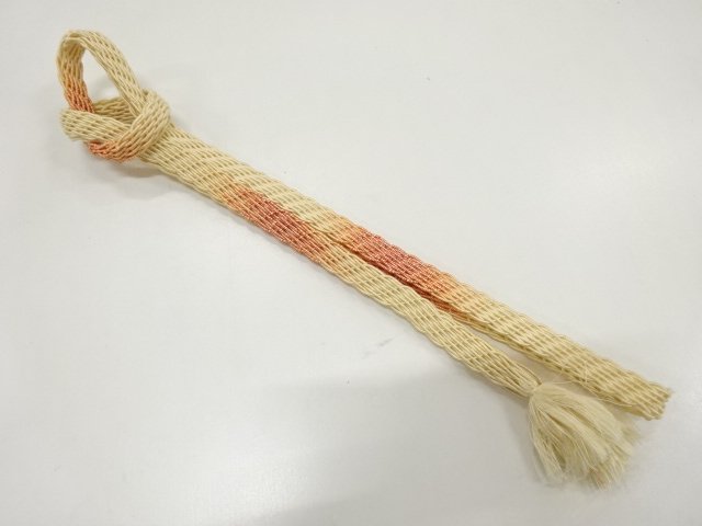 正絹　夏手組帯締め