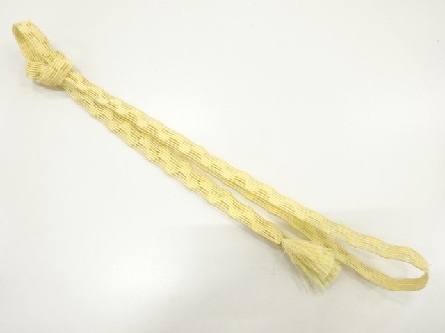 正絹　夏手組帯締め