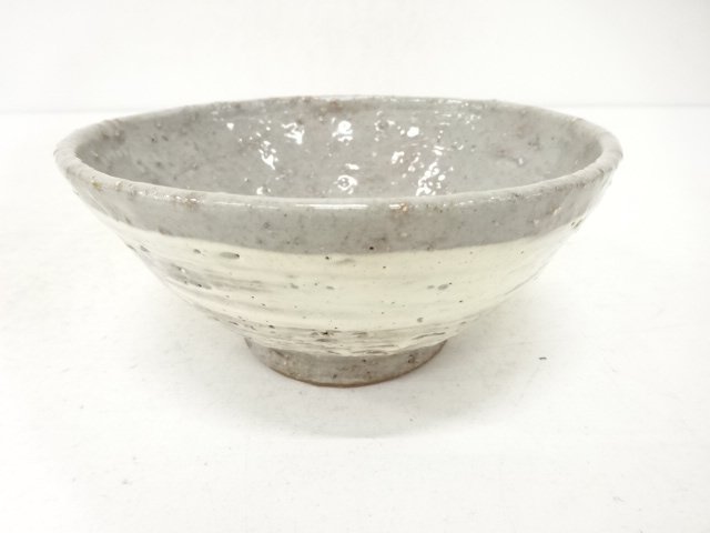 JAPANESE COLLECTIBLE / BRUSH-STROKE TEA BOWL