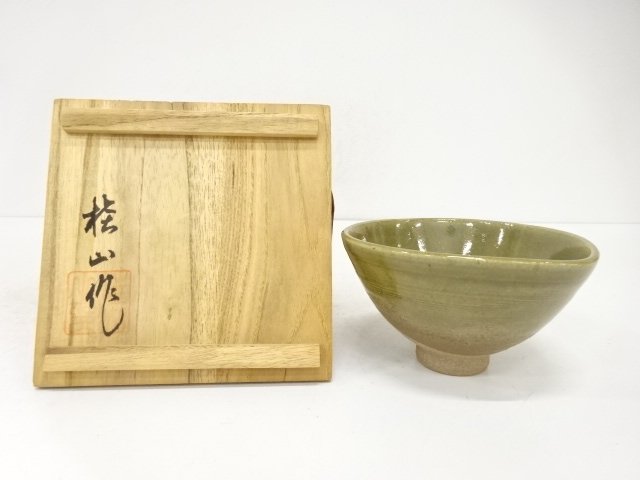 JAPANESE COLLECTIBLE / KATSURAYAMA-Zō ASH-GLAZED ITOME TEA BOWL