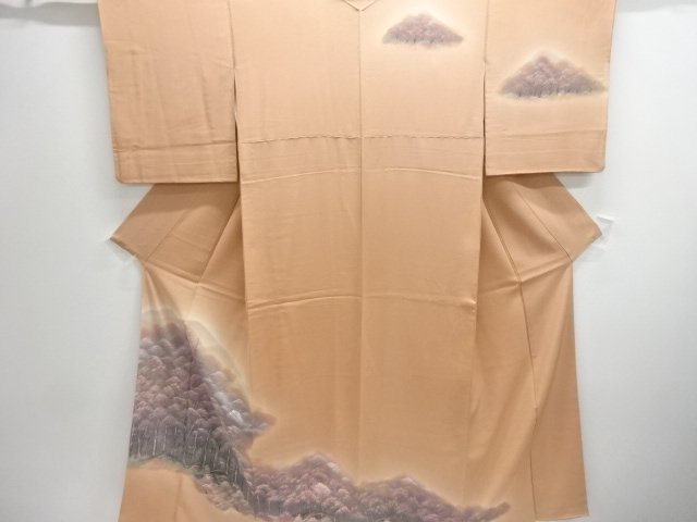 JAPANESE KIMONO / HOMONGI / TEMPLE SCENERY 