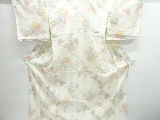 JAPANESE KIMONO / UNUSED / FOR SUMMER / WOVEN PAULOWNIA