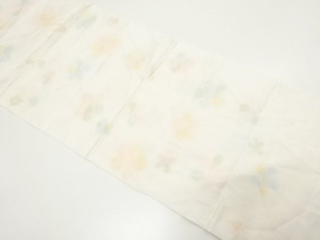 JAPANESE KIMONO / ITEM UNUSED TANGO CHIRIMEN OBIAGE