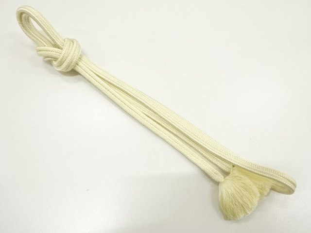 正絹　無形文化財　道明製　手組帯締め