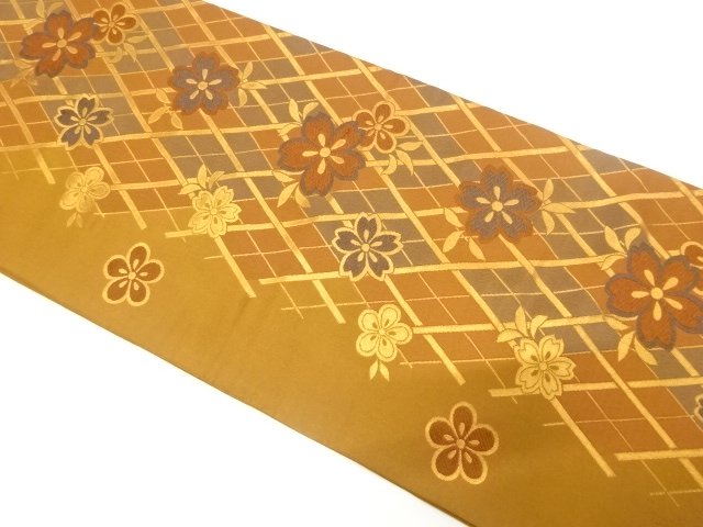 JAPANESE KIMONO / CHERRY BLOSSOMS / DIAGONAL GRID / PLUM BLOSSOM WOVEN