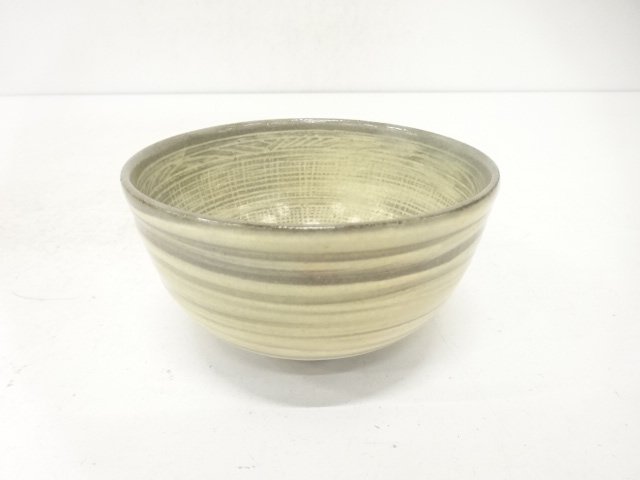 刷毛目　三嶋　茶碗