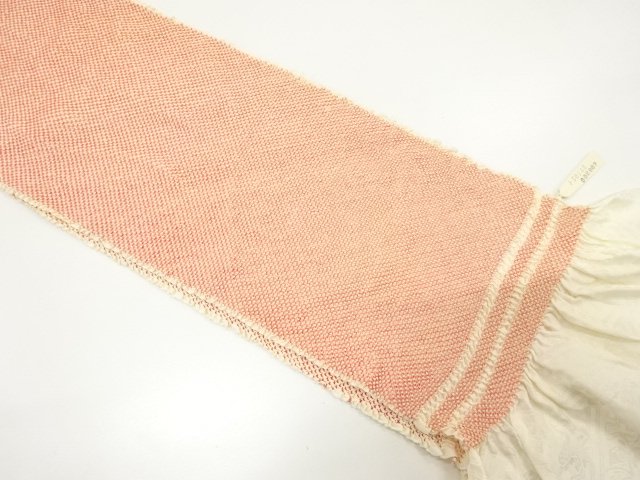 JAPANESE KIMONO / OBIAGE FOR FURISODE / SILK / SHIBORI