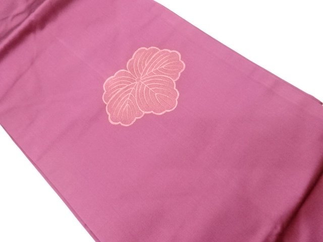 葵模様織出し名古屋帯