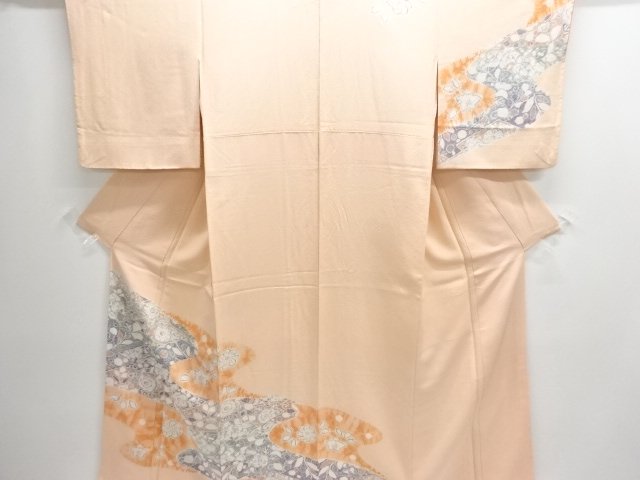 JAPANESE KIMONO / HOMONGI / SHIBORI / TSUJIGAHANA
