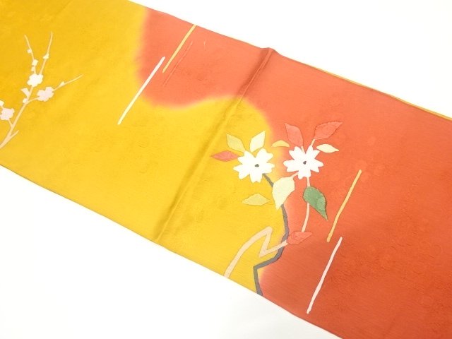 未使用品　正絹　帯揚げ