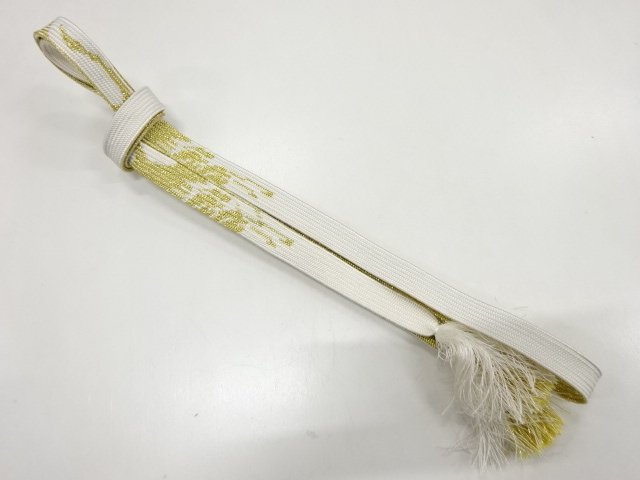 正絹　手組帯締め