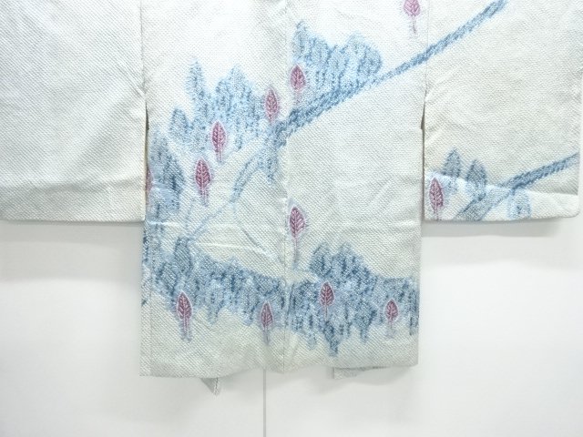 アンティーク　本総絞り樹木模様絵羽織