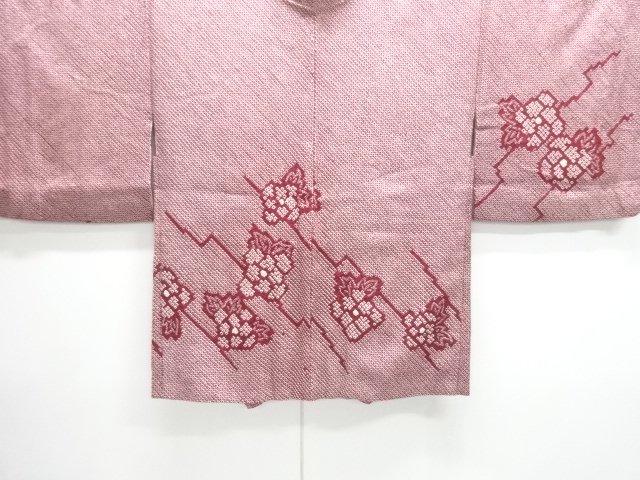 アンティーク　本総絞り花模様絵羽織