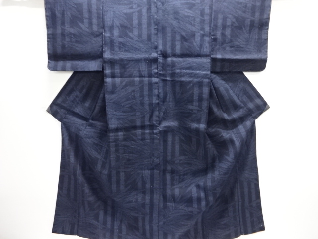 JAPANESE KIMONO / YUKI TSUMUGI / UNUSED / WOVEN BAMBOO GRASS / INTANGIBLE CULTURAL HERITAGE
