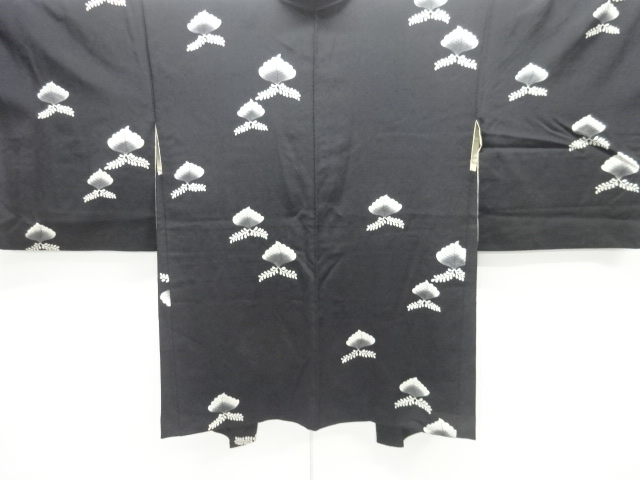 JAPANESE HAORI COAT / FLOWER & PLANT 