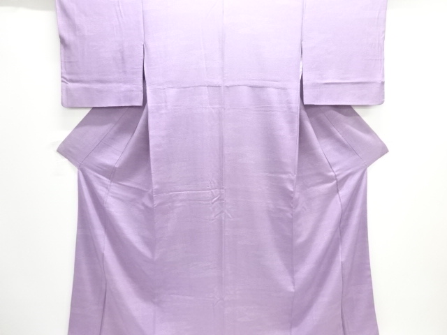 霞に草花模様江戸小紋着物