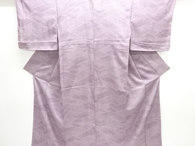 未使用品　寄せ柄江戸小紋着物