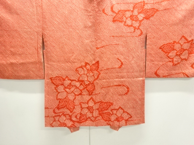 アンティーク　本総絞り　花模様絵羽織