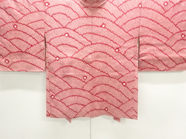 本総絞り波模様絵羽織