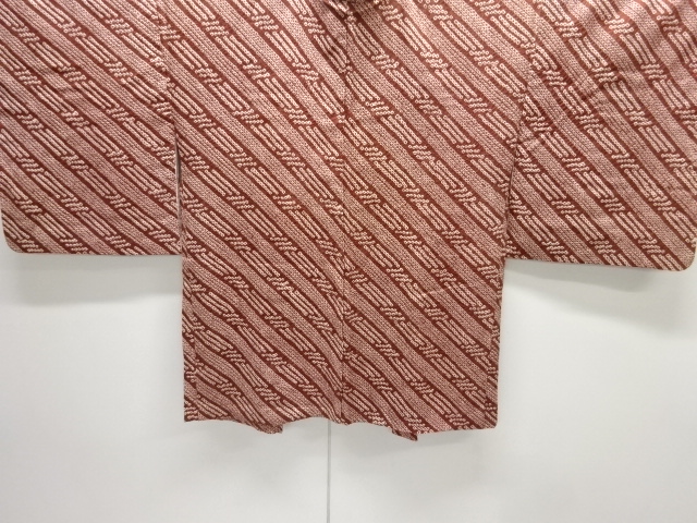 JAPANESE HAORI / ALL SHIBORI / DIAGONAL STRIPE