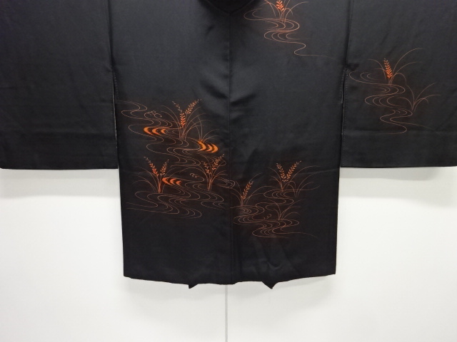 JAPANESE HAORI / EMBROIDERY / PLANTS