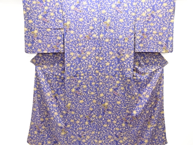 JAPANESE KIMONO / ANTIQUE KIMONO / SILK / KINSHA / BRANCH UME