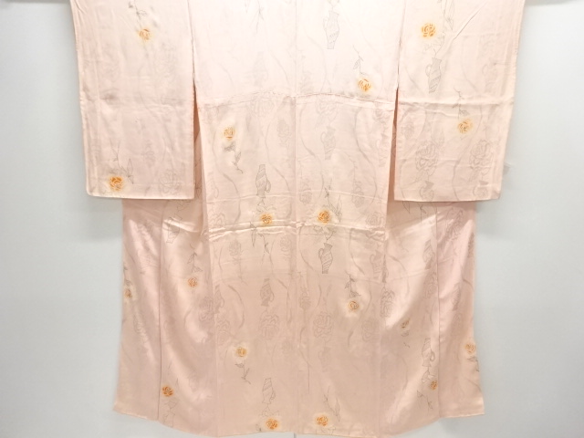JAPANESE KIMONO / ANTIQUE KIMONO / ROSE