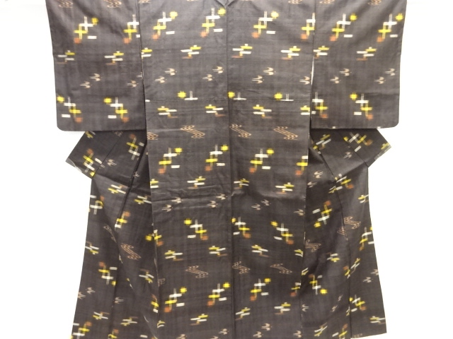 本場久米島紬着物