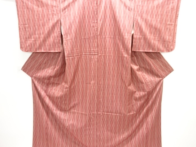 JAPANESE KIMONO / TSUMUGI / WOVEN STRIPE 