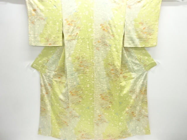 SALE!! 花鳥模様小紋着物