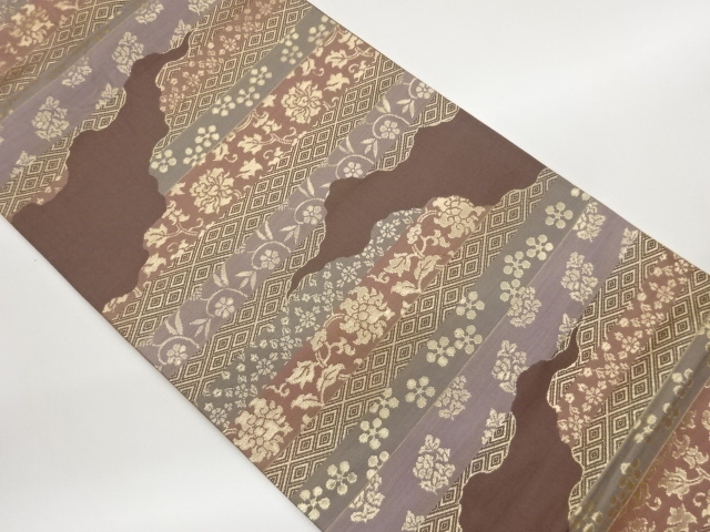 JAPANESE KIMONO / MICHINAGATORI / CLASSIC PATTERN THE HORIZONTAL ROW /