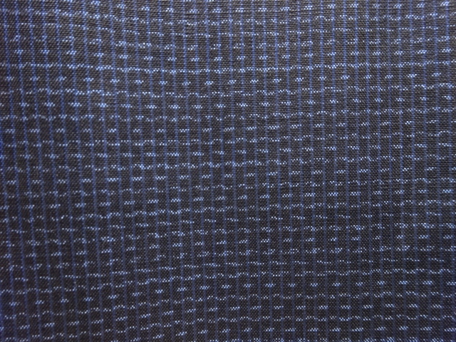 JAPANESE KIMONO / ANTIQUE DORO OSHIMA TSUMUGI MENS KIMONO