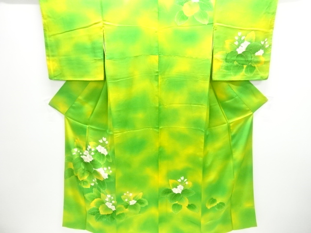 花模様刺繍訪問着