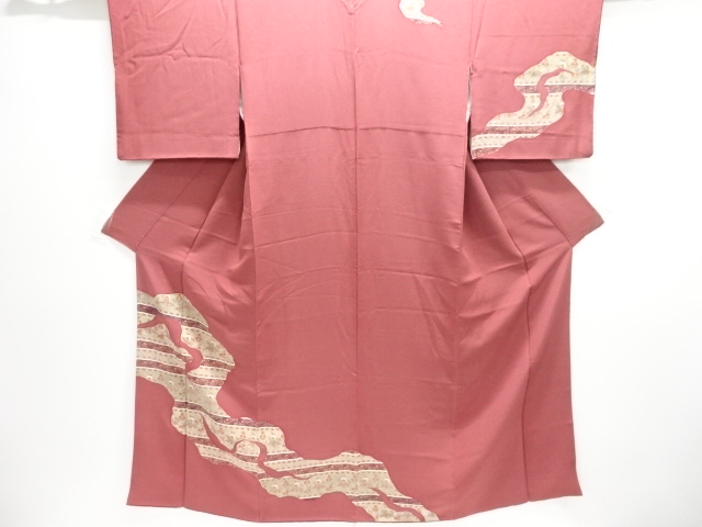 JAPANESE KIMONO / HOMONGI / PLANT & FLOWER 