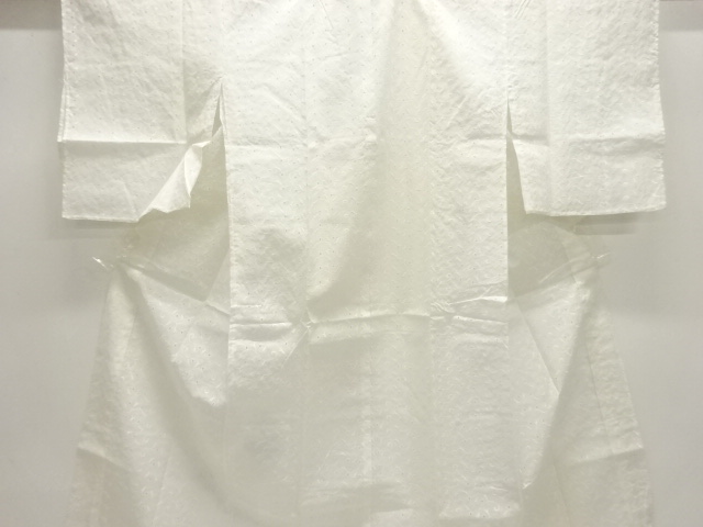 JAPANESE KIMONO / ANTIQUE COTTON LACE ARABESQUE PATTERN JUBAN