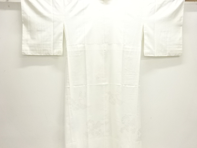 JAPANESE HITOE JUBAN / WOVEN FLOWER ROUNDEL