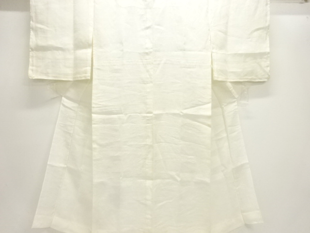 JAPANESE KIMONO / ANTIQUE OPENWORK WEAVE / FLOWING WATER / CHRYSANTHEM